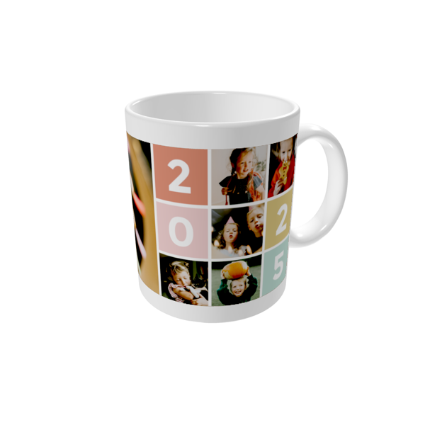 Canecas personalizadas — Tipo de letra colorida