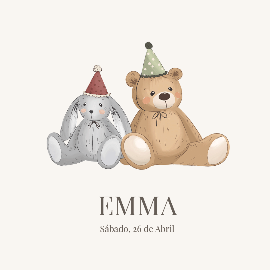 Convites — Pequenos amigos