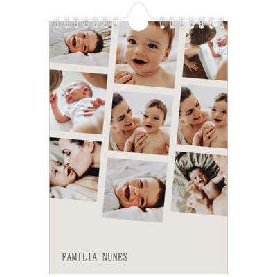 Calendário A5 — Memórias em movimento [capa]