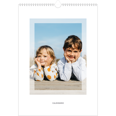 Calendário A3 — Moldura transparente [capa]