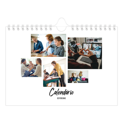 Calendário A5 horizontal — Isto sou eu [capa]