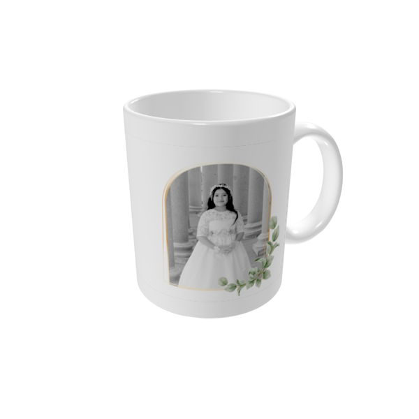 Canecas personalizadas — Arco botânico dourado