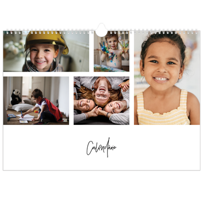 Calendário A3 Horizontal — Arranjos fotográficos [capa]