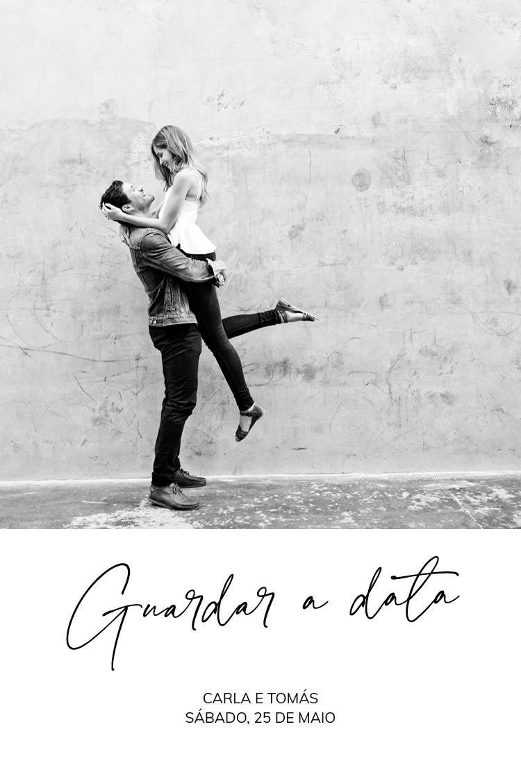 Save the date — Descontraído como nós