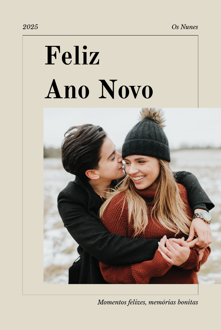 Cartões — Edição de ano novo