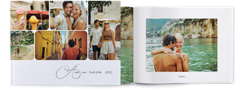 Álbuns de fotografias — Instantâneos e escrita