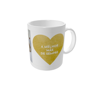 Canecas personalizadas — Coração de ouro