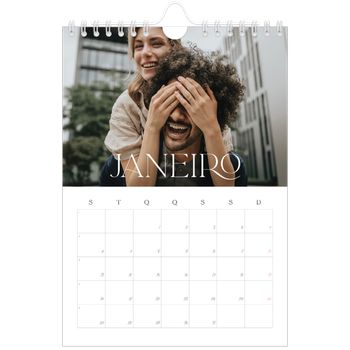 Calendário A5 — Maior que a vida