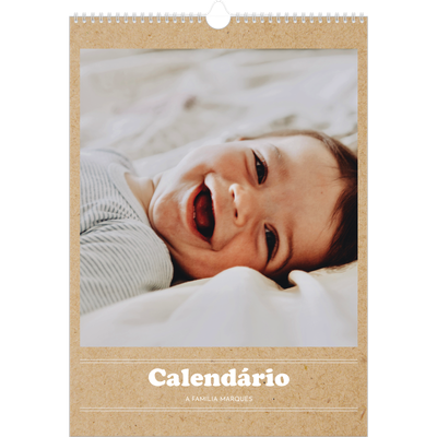 Calendário A3 — O editorial deste ano [capa]