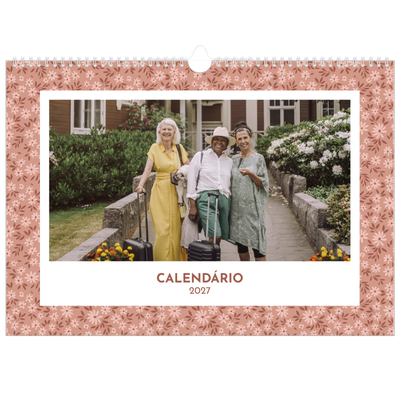 Calendário A3 Horizontal — Florescer [capa]