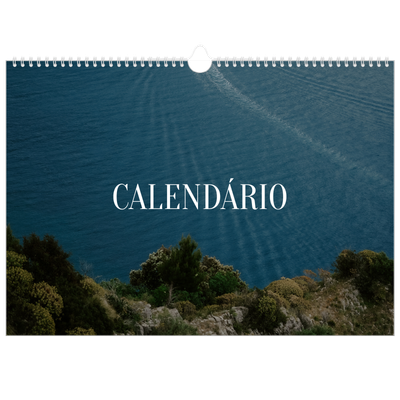 Calendário A3 Horizontal — Escapadinha infinita [capa]