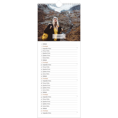Calendário fino  — Calendário clássico [Março]