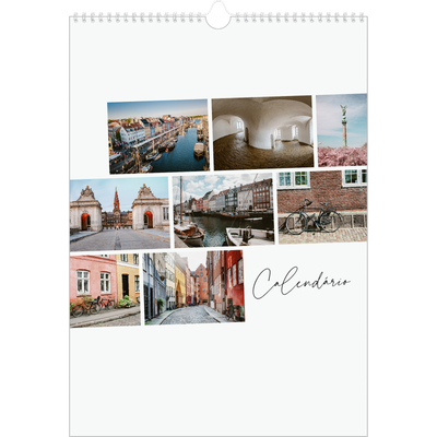 Calendário A3 — Férias na cidade [capa]