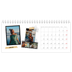 Calendários de mesa — Estilo de álbum de recortes [Janeiro]
