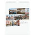 Calendário fotográfico A4 — Férias na cidade [capa]
