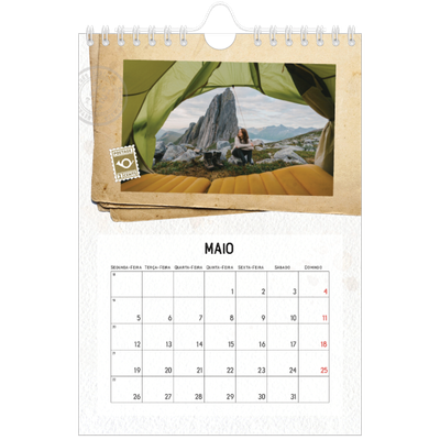 Calendário A5 — Parts unknown [capa]