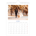 Calendário A5 — Clássico cobalto [Janeiro]