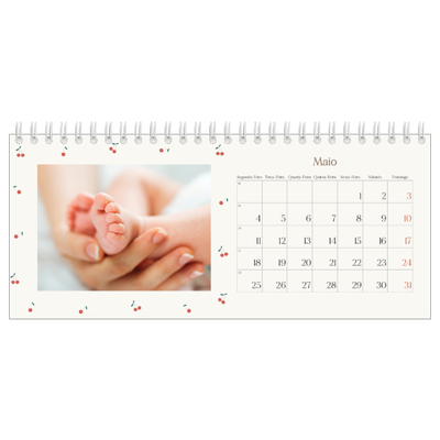 Calendários de mesa — Felicidade de cereja [capa]