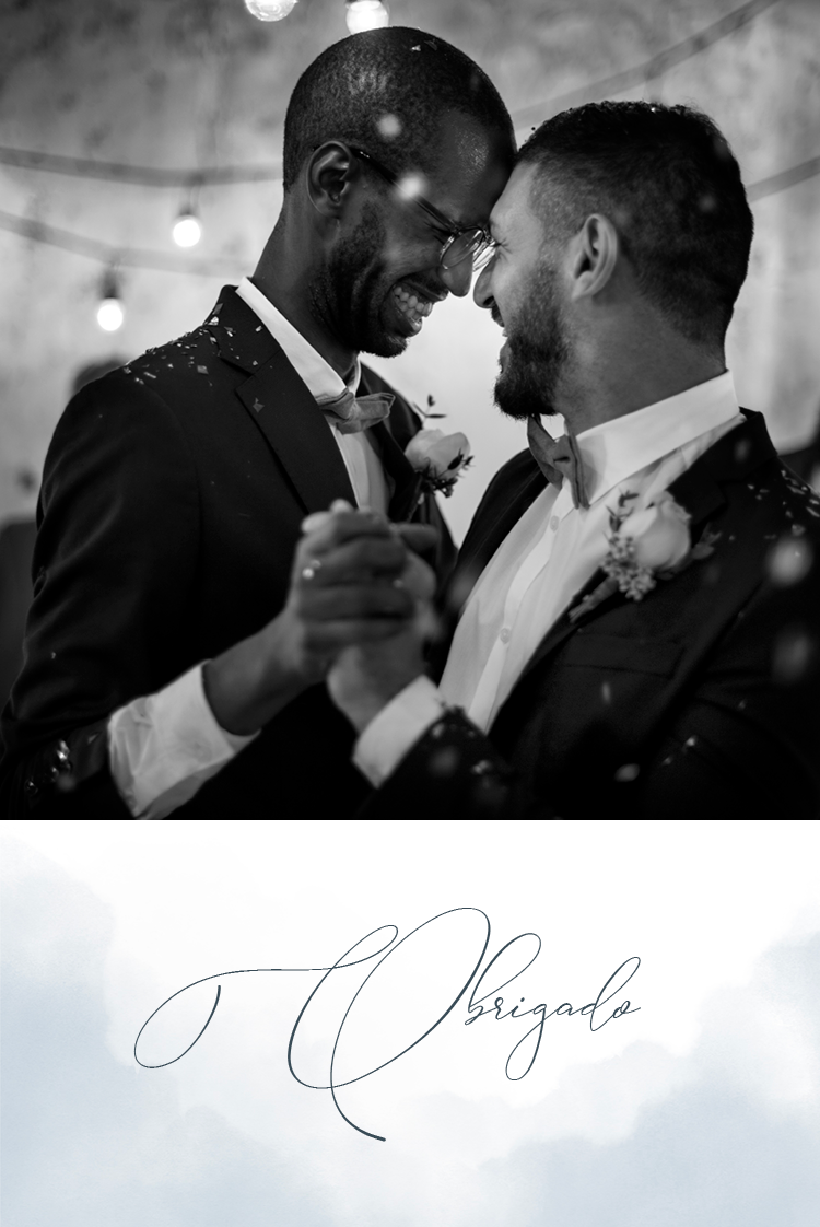 Cartões de agradecimento — Aquarela abstrata