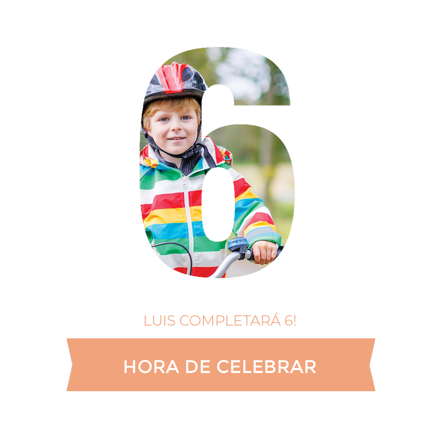 Convites — Números grandes