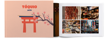 Álbuns de fotografias — Tóquio em blocos de cores