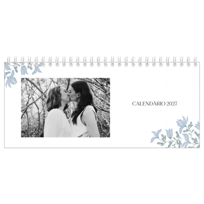 Calendários de mesa — Floral elegante [capa]