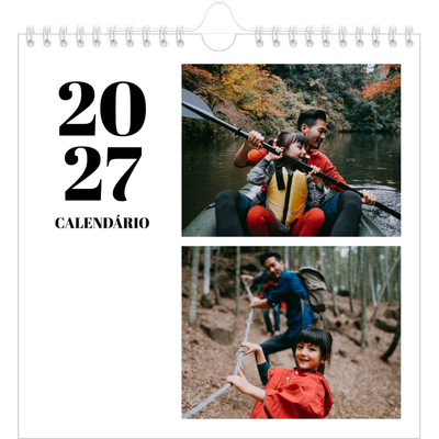 Calendário quadrado — Serif e momentos [capa]