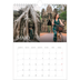 Calendário fotográfico A4 — Serifa simples [capa]