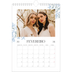 Calendário fotográfico A4 — Floral elegante [Fevereiro]