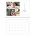 Calendário A4 duplo — Botânica simples [Fevereiro]