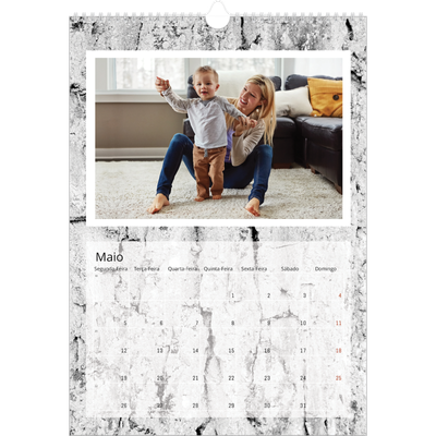 Calendário A3 — Casca de árvore [capa]