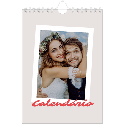 Calendário A5 — Assinado a carmim [capa]