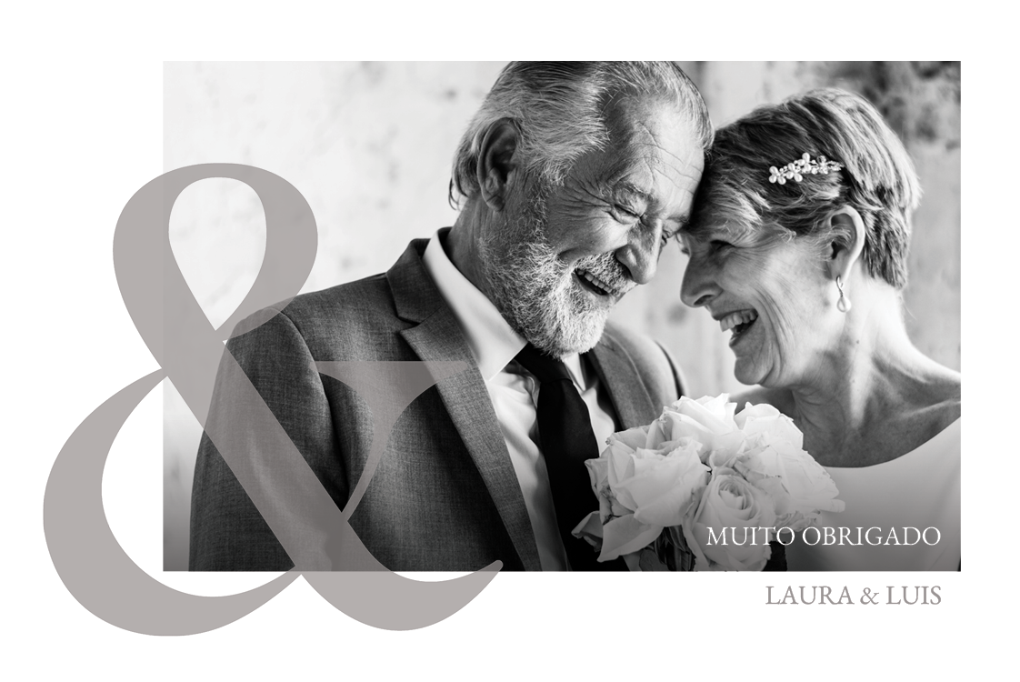 Cartões de agradecimento — E comercial