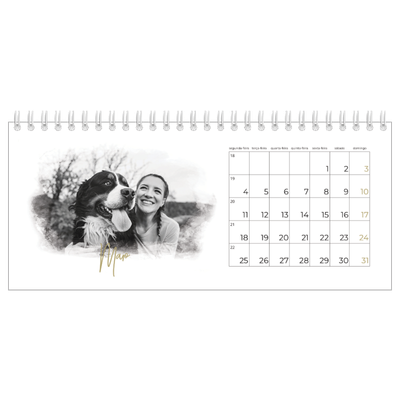 Calendários de mesa — Efeitos fotográficos [Maio]