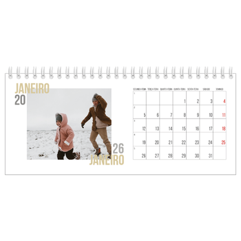 Calendário de Fotografias de Mesa — Tipo de casal