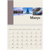 Calendário A4 duplo — Vistas do mundo [Março]
