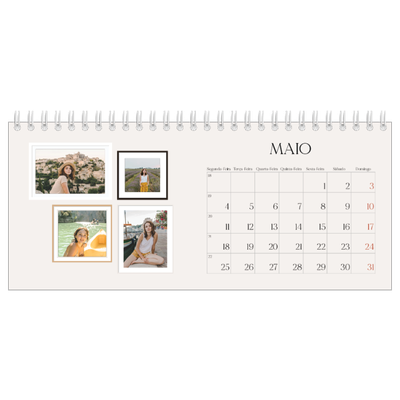 Calendários de mesa — Galeria de fotografias de parede [capa]