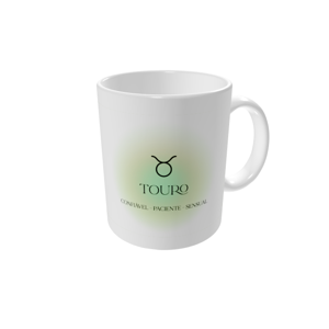 Canecas personalizadas — Degradê de astrologia - Touro