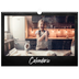 Calendário A3 Horizontal — Estilo de quadro-negro [capa]