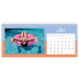 Calendários de mesa — Cor e padrão [Abril]