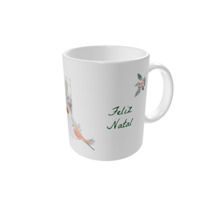 Canecas personalizadas — Robins na neve