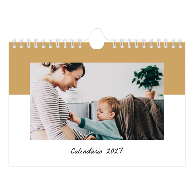 Calendário A5 horizontal — Calendário da lista [capa]