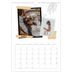 Calendário A3 — Estilo de álbum de recortes [Março]