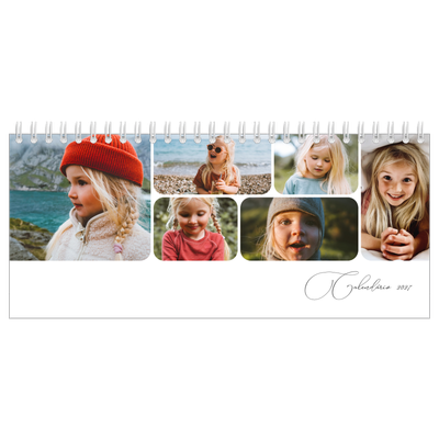 Calendários de mesa — Fotos e escrita [capa]