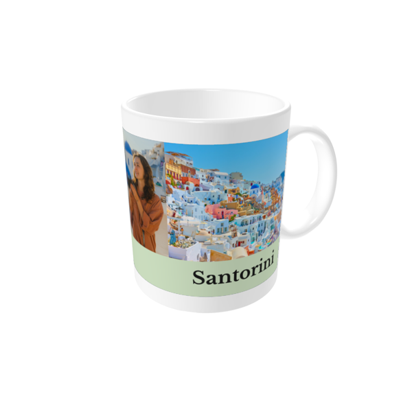 Canecas personalizadas — Vistas de Santorini
