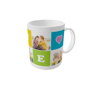 Canecas personalizadas — Amor colorido