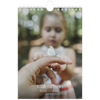 Calendário A5 — Doze meses grandes [capa]