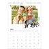 Calendário fotográfico A4 — Animais em aguarela [capa]