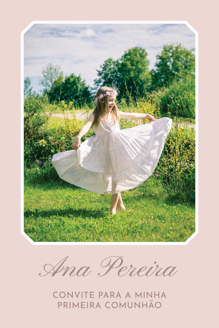 Convites — Ballet cor-de-rosa