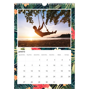 Calendário fotográfico A3 — Vida vegetal viva